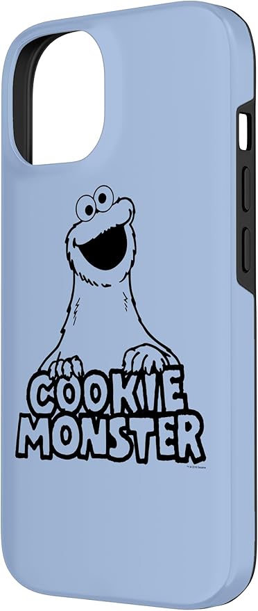 iPhone 14 Sesame Street Vintage Cookie Monster Case