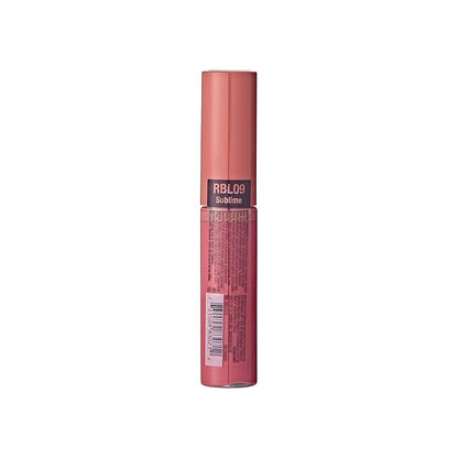 Ruby Kisses Lip Gloss Butter Bomb Gloss Non-Sticky Lip Gloss Vitamin E Natural Nude Lip Makeup - 7.8mL (0.26 US fl.oz) (Sublime)