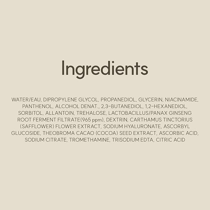 The Face Shop Ginseng Glow Essence Toner - Improves Skin Elasticity, Glowy Finish, for Dull & Dry Skin, with Korean Ginseng, Anti Aging, Korean Skincare, 100ml / 3.3 fl. oz.