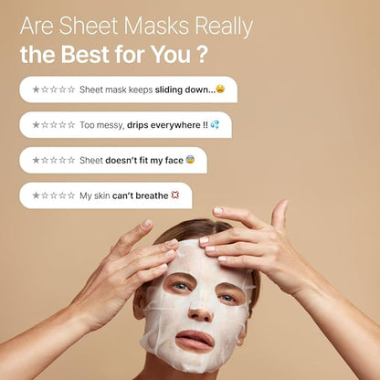 MENOKIN 30 Seconds Quick Bubble Mask [MOIST] - [Hyaluronic Acid] in Micro-bubbles, 8 Types for 96% Moisture Improvement, Deep Hydration, Niacinamide, Korean Skin Care Essential, 70 Uses, 3.21 fl.oz