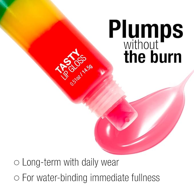 STUDIO LIMITED Instant Fab Crystal Shiny Rainbow Lip Gloss Long Lasting Ultra Hydrating Plumping Lip Gloss for women girls Value Pack 14ml/ 0.47oz (Rainbow, 48 Pcs)