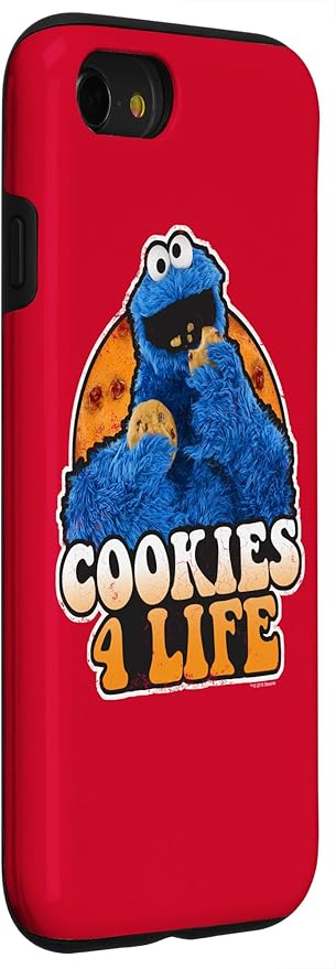 iPhone SE (2020) / 7 / 8 Sesame Street Cookie Monster Cookies 4 Life Case