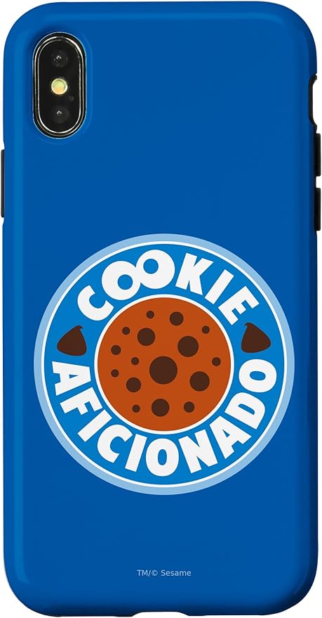 iPhone X/XS Sesame Street Cookie Monster Is A Cookie Aficionado Case