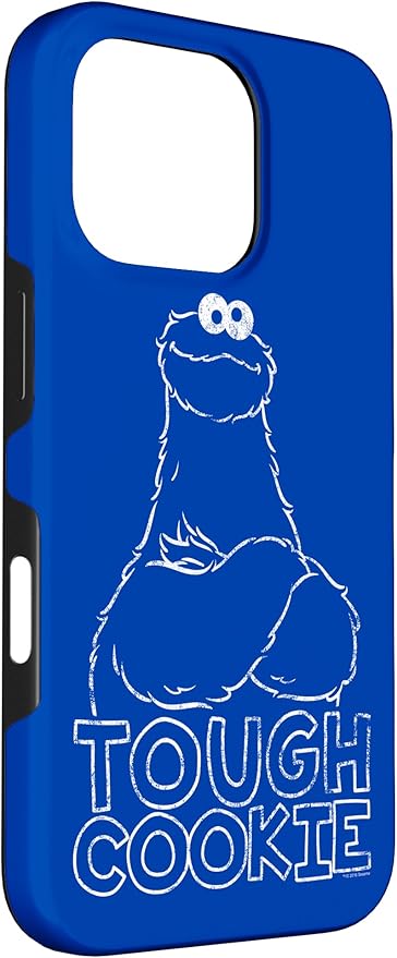 iPhone 16 Pro Sesame Street Cookie Monster Tough Cookie Case