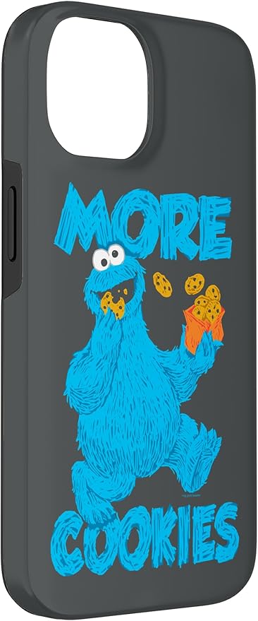 iPhone 14 Sesame Street Cookie Monster More Cookies Case