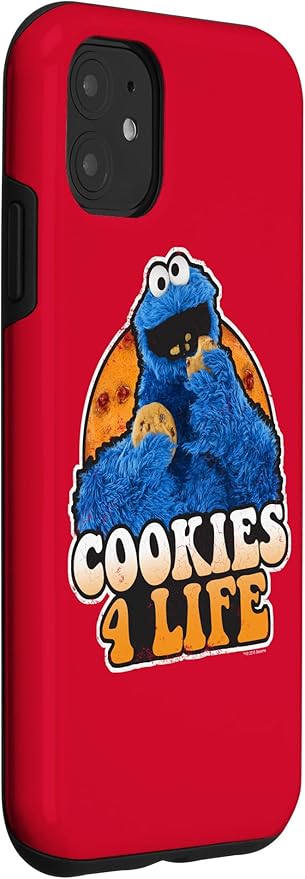 iPhone 11 Sesame Street Cookie Monster Cookies 4 Life Case
