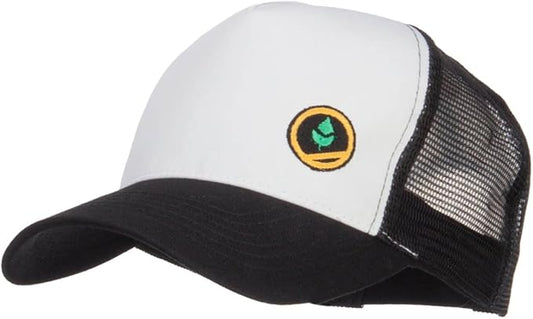 Trainer Red Poke Monster Embroidered Mesh Cap