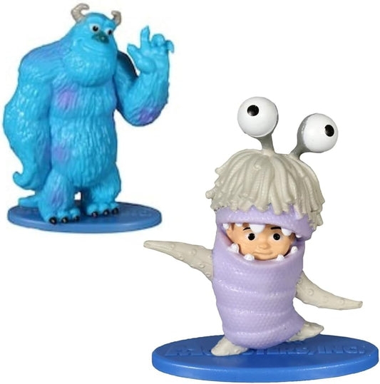 Monsters, Inc. Mini Figures Cake Toppers, Set of 2 - Sulley and Boo