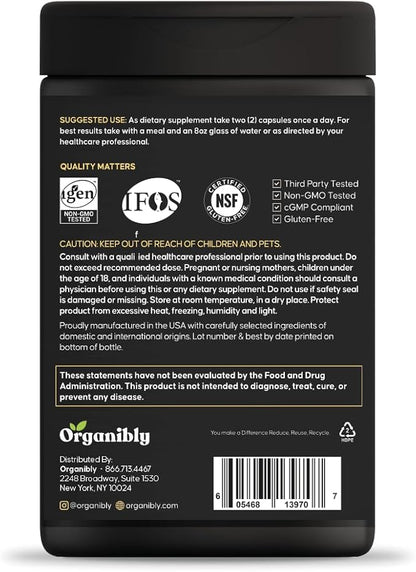 Pure Himalayan Shilajit Supplement for Men with Ashwagandha, Cordyceps Mushroom, Ginseng, Tumeric, Stinging Nettle, Rhodiala Rosea, Gingko Biloba - Resin, Gummy & Powder Alternative