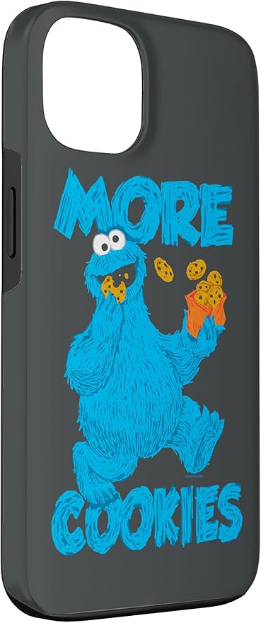 iPhone 13 Sesame Street Cookie Monster More Cookies Case