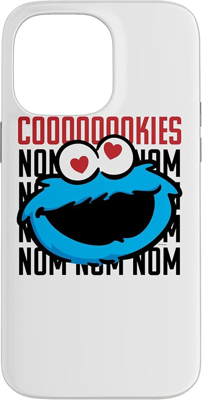iPhone 14 Pro Max Sesame Street Cookie Monster Coooooookies Case