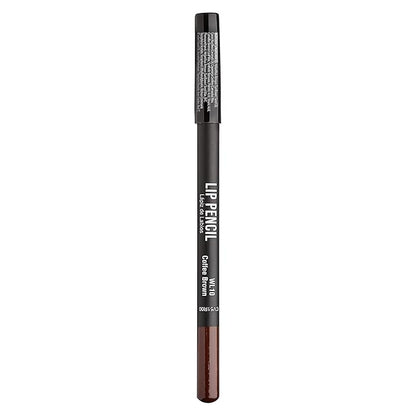 Professional Slim Lip Pencil, Creamy Soft Lip Liner, Smooth Long-Lasting Rich Lip Color, Natural Lip Makeup, Water-Resistant Lip Crayon (Coffee Brown)