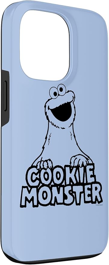 iPhone 13 Pro Sesame Street Vintage Cookie Monster Case