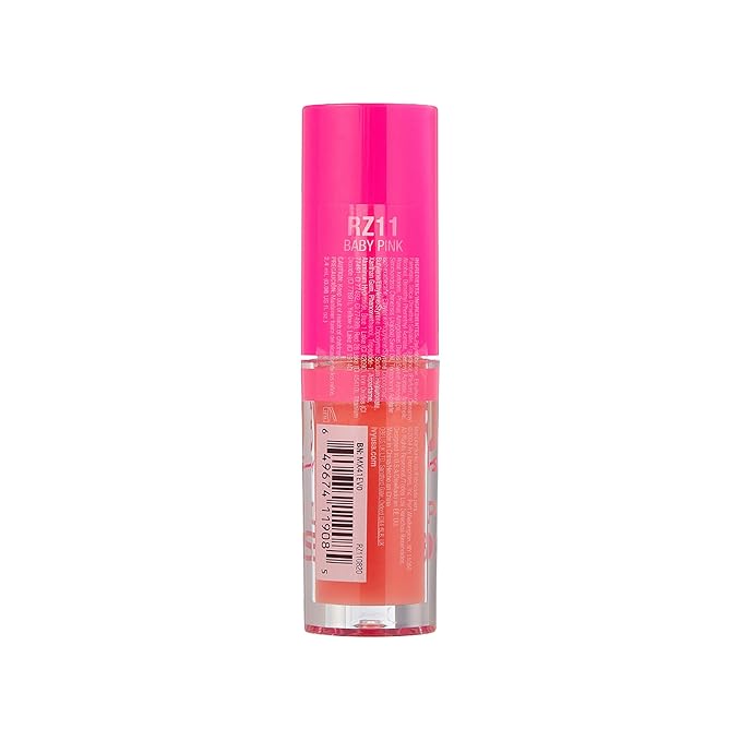 Ruby Kisses Lip Oil Booster, Hydrating Lip Gloss with Nourishing Natural Oil Blend, Jumbo Wand for Easy Application, Non-Sticky Formula