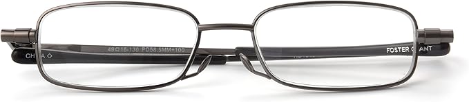 Foster Grant Gavin Fold Flat Reading Glasses