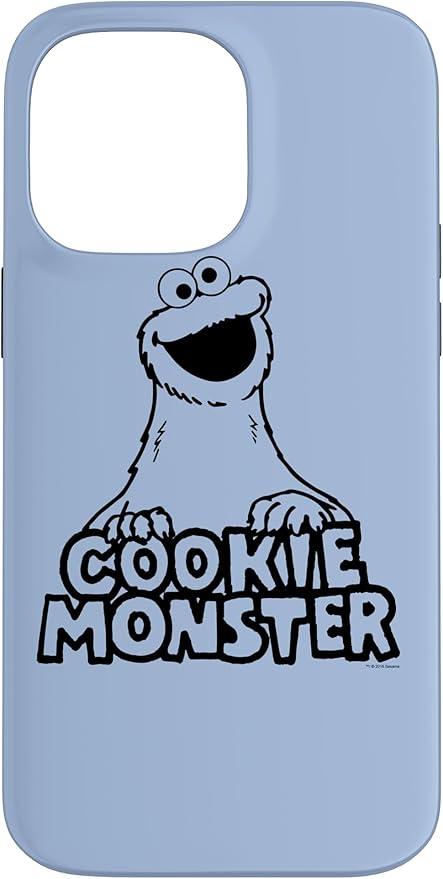 iPhone 14 Pro Max Sesame Street Vintage Cookie Monster Case