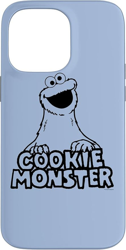 iPhone 14 Pro Max Sesame Street Vintage Cookie Monster Case