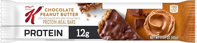 Special K Protein Bars, Meal Replacement, Protein Snacks, Chocolate Peanut Butter (20 Bars)