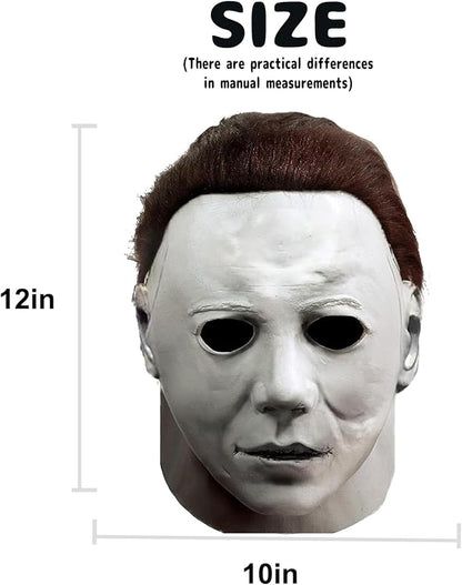 Michael Myers Mask, Halloween Horror Masquerade Cosplay Party Mask, Michael Myers Costume Scary Cosplay
