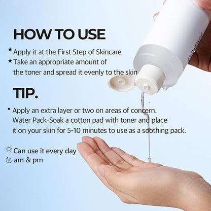 Ceramide Panthenol Skin Barrier Support Toner 10.14 fl oz – Hydrating Facial Toner with 8 Hyaluronic Acid, Barrier Repair & Soothing for Sensitive Skin, Korean Skin Care