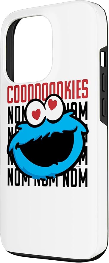 iPhone 13 Pro Sesame Street Cookie Monster Coooooookies Case