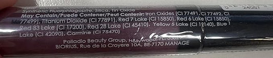 Palladio Lip Gloss, Non-Sticky Lip Gloss, Contains Vitamin E and Aloe, Offers Intense Color and Moisturization, Minimizes Lip Wrinkles, Softens Lips with Beautiful Shiny Finish, Icy Mauve