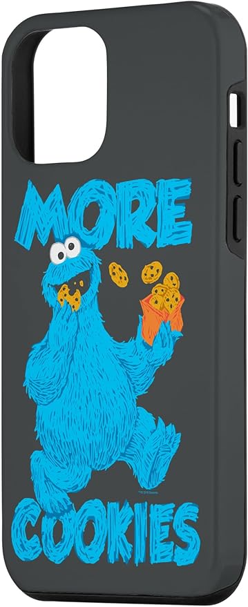 iPhone 12 mini Sesame Street Cookie Monster More Cookies Case