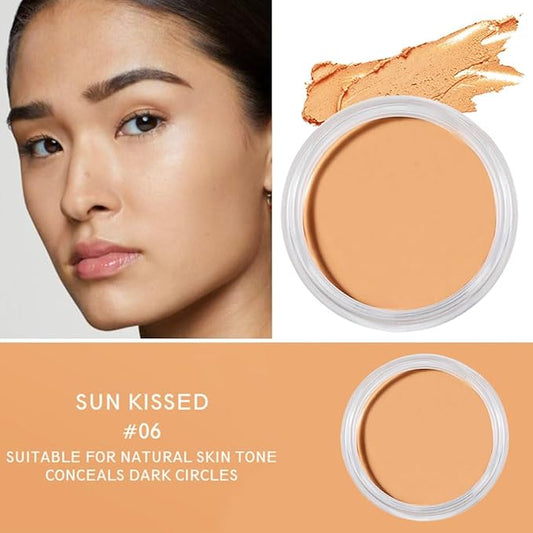 Kaely Cream Pot Concealer Full Coverage Set,Conceal Brighten