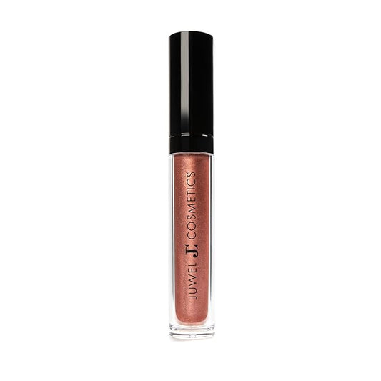 Juwel Cosmetics Ultra Lip Gloss, Gloss for Dry Lips, High Shine, Smooth Finish Moisturizing Lip Gloss with Beeswax, Castor Oil and Vitamin E, Vegan, Talc-free, Dazed