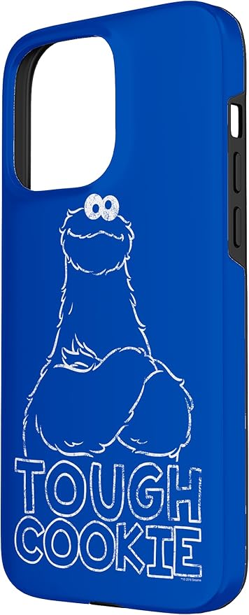 iPhone 15 Pro Max Sesame Street Cookie Monster Tough Cookie Case