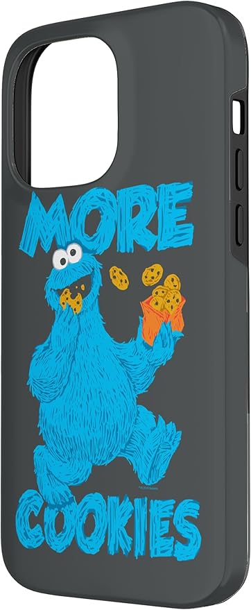 iPhone 14 Pro Max Sesame Street Cookie Monster More Cookies Case
