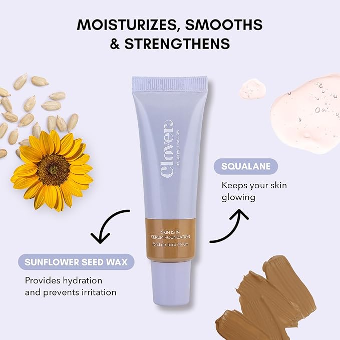 Clover Skin Is In Serum Foundation | Hydrating 30 ml