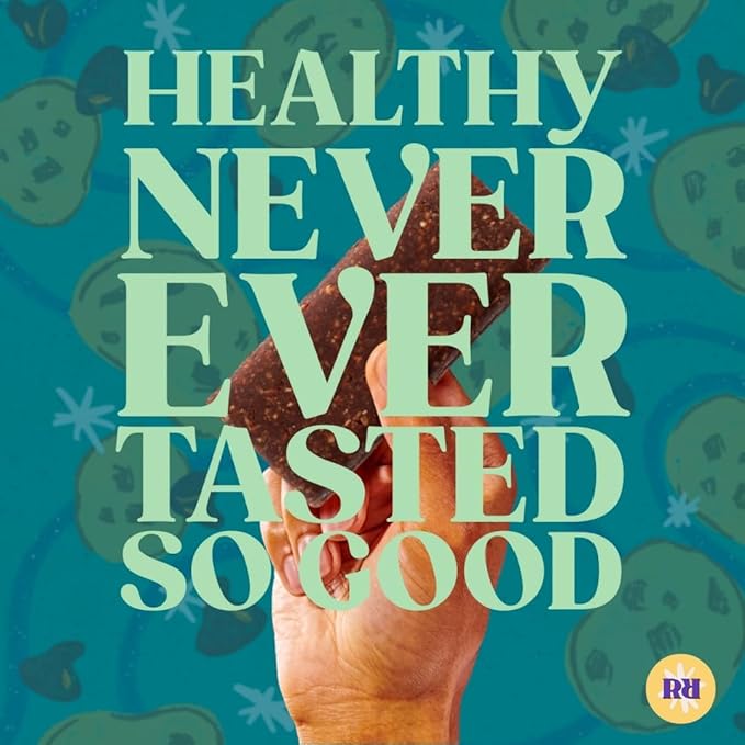 Raw Rev Vegan Protein Bars- Chocolate Chip Cookie Dough, 12 bars, Non-GMO, Plastic-Neutral, Nothing Artificial, Glo Formula, Gluten-Free, Keto-Friendly, Paleo, Kosher, No Sugar Alcohols, No Stevia.