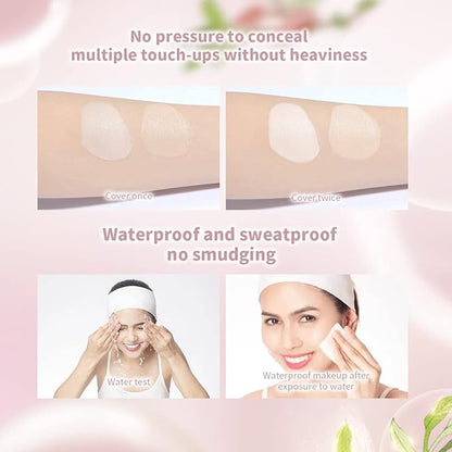 Catkin Blossom BB Cream Air Cushion Foundation Natural Medium Beige)
