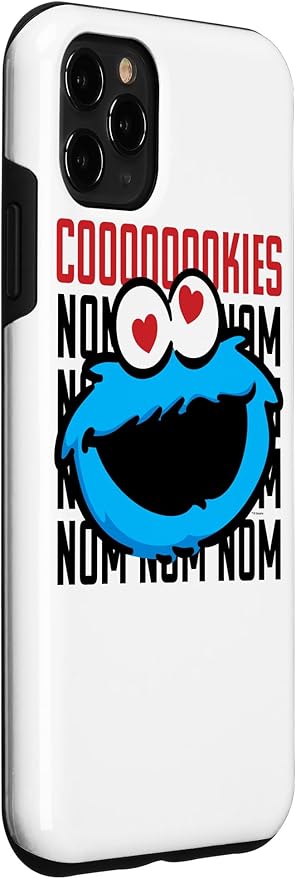 iPhone 11 Pro Max Sesame Street Cookie Monster Coooooookies Case