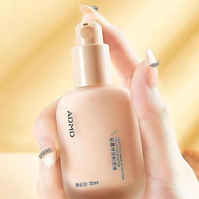 2PC 2023 New ADMD Foundation,admd Liquid Foundation,Hydrating Waterproof Coverage(#02 Natural)
