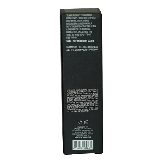 MAKEUP BY MARIO SurrealSkin Liquid Foundation, Liquid Formula, cool undertone) 30 mL