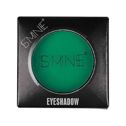 ISMINE Single Green Matte Eyeshadow, High Pigment, Longwear, Intense Color Best Single Green Eyeshadow Eye Makeup for Day & Night