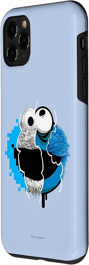 iPhone 11 Pro Sesame Street Split Cookie Monster Case