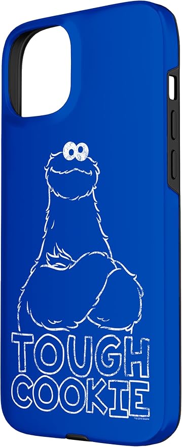 iPhone 15 Plus Sesame Street Cookie Monster Tough Cookie Case