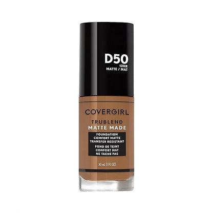 COVERGIRL TruBlend Matte Made Liquid Foundation, Deep Golden, of 1)