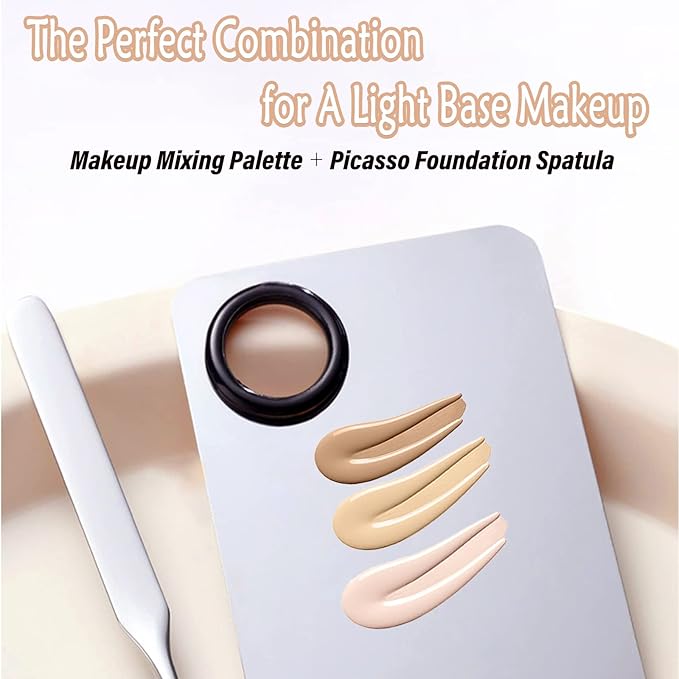 Korean Makeup Spatula, Picasso Makeup Spatula Korean, Foundation