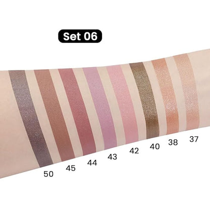 Kaely 8Pcs Cream Eye Shadow Brightener Sticks Set for Eyes,Shimmer Matte Pencil Eyeshadow Applicator Stick Palette,Halloween Makeup Waterproof,Birthday Party gifts for Women kids Girls 06