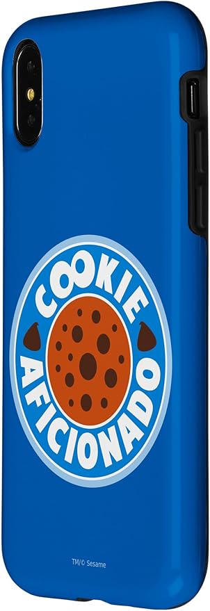iPhone X/XS Sesame Street Cookie Monster Is A Cookie Aficionado Case