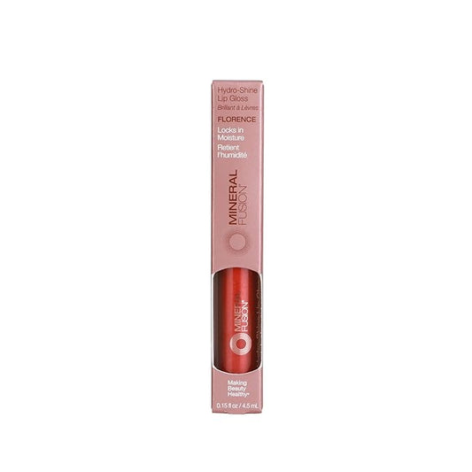Mineral Fusion Hydro-Shine Lip Gloss, Florence, 0.15 Ounces