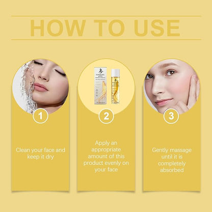 Ginseng Essence Anti-Wrinkle Serum – Hydrating & Firming Face Oil with Ginseng Root Extract – Korean Herbal Ginseng Supplement for Smoother Skin