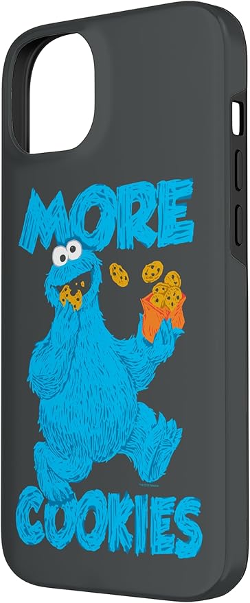 iPhone 14 Plus Sesame Street Cookie Monster More Cookies Case