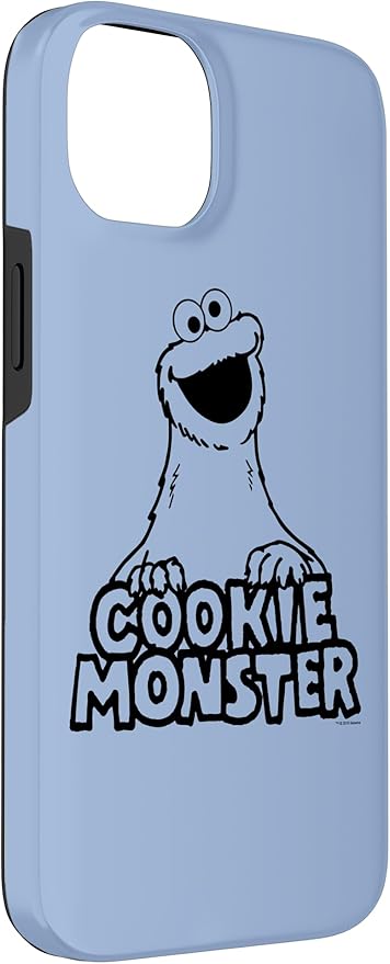 iPhone 14 Plus Sesame Street Vintage Cookie Monster Case