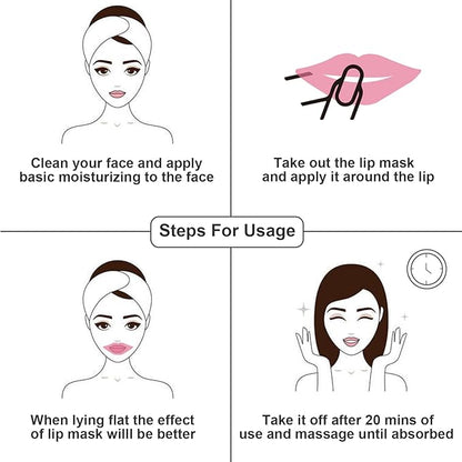 Adofect 30 Pieces Peach Moisturizing Collagen