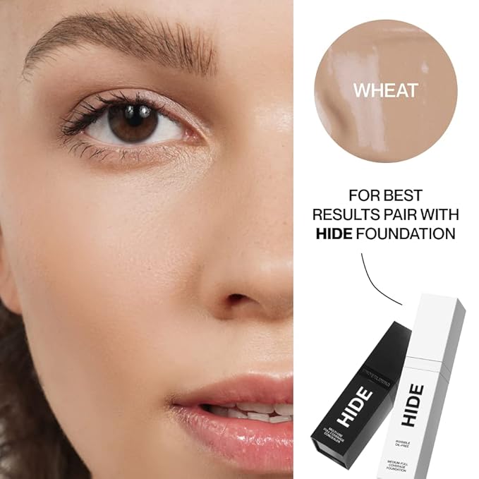 HIDE Liquid Concealer, Medium to Full Coverage Concealer fl oz